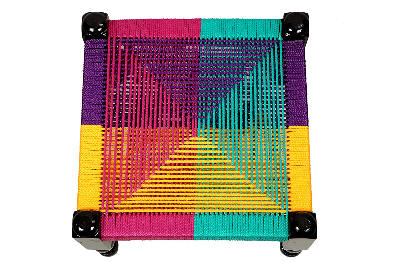 Khatli Bajot Stool Traditional Sitting Multicolor Collection Of Furniture Tamrapatra