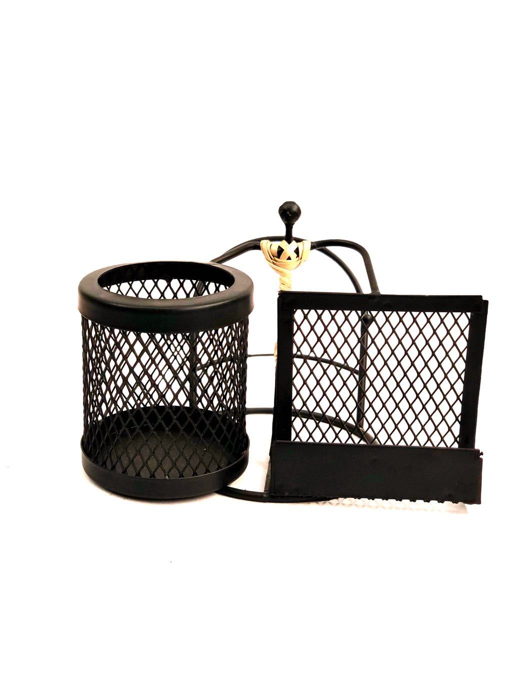 Modern Style Office Combo Mobile Pen Visiting Card Holder Tamrapatra