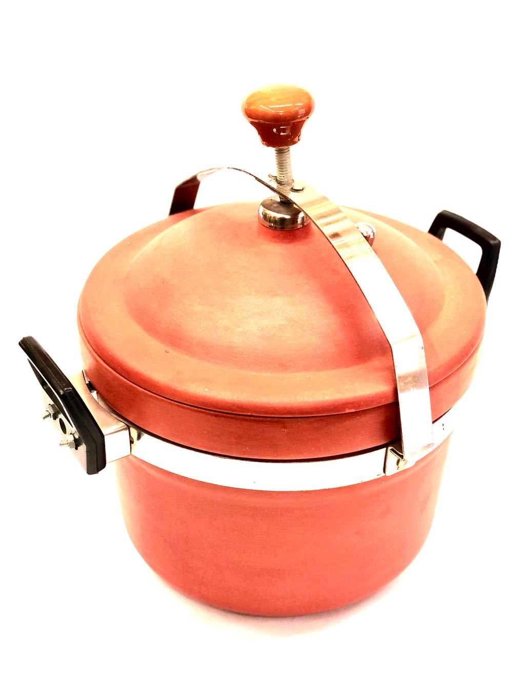 Earthen Pressure Cooker Safe & Non Toxic Cooking Utensil Tamrapatra - Tamrapatra
