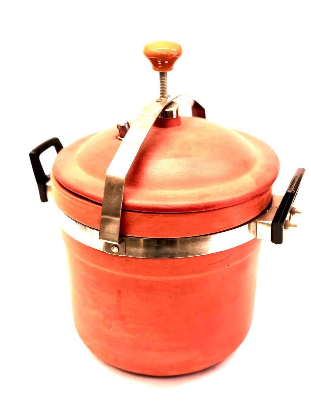 Earthen Pressure Cooker Safe & Non Toxic Cooking Utensil Tamrapatra - Tamrapatra