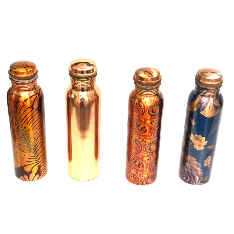 Premium Quality Copper Bottle Drink Fluids In Healthy Lifestyle By Tamrapatra - Tamrapatra