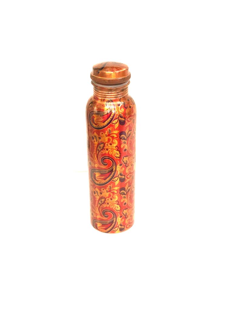 Premium Quality Copper Bottle Drink Fluids In Healthy Lifestyle By Tamrapatra