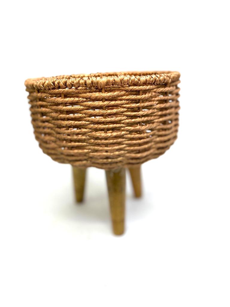 Jute Planters In Various Size For Corner Home Office Décor Copper Tamrapatra