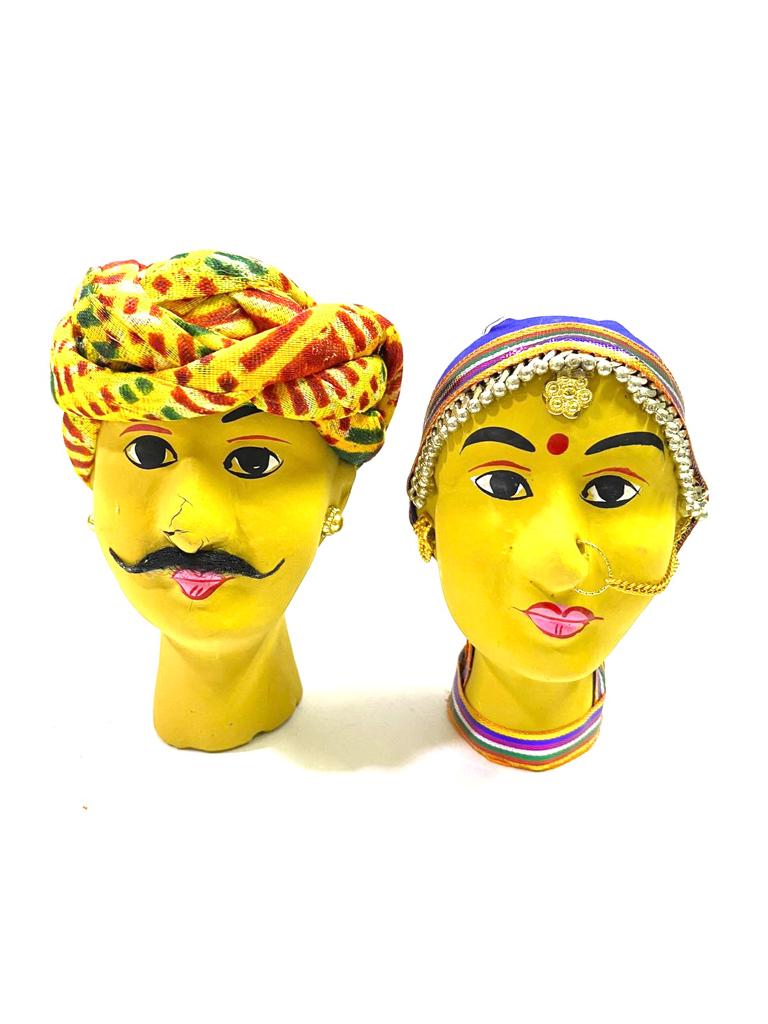 Couple Figure Creative Artefacts Terracotta Unique Collectible Decoration Tamrapatra