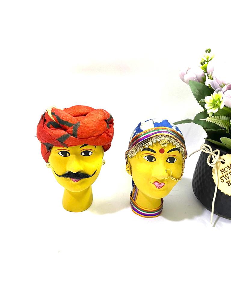 Couple Figure Creative Artefacts Terracotta Unique Collectible Decoration Tamrapatra