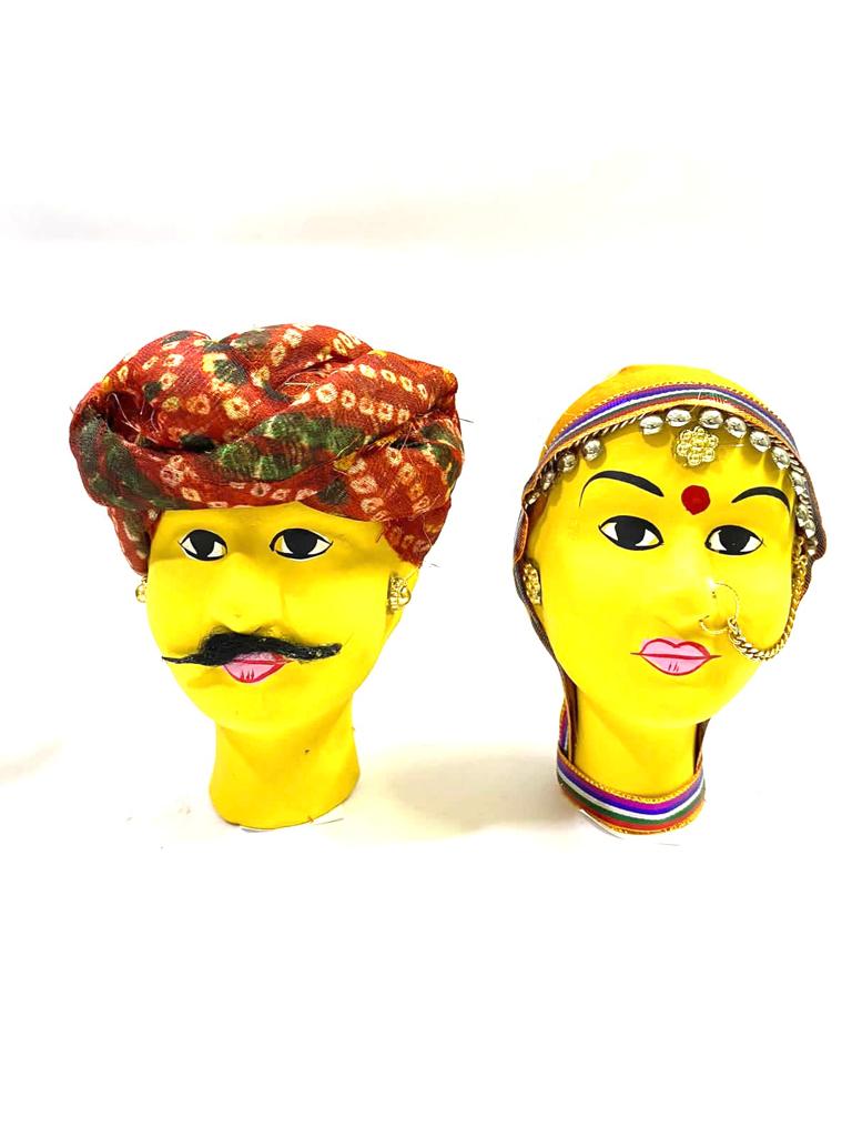 Couple Figure Creative Artefacts Terracotta Unique Collectible Decoration Tamrapatra