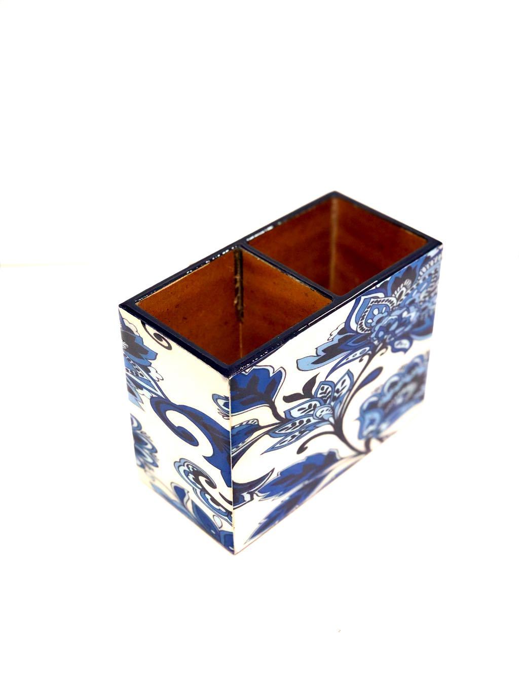 Multipurpose Holder Utility Enamel Printed With Various Designs Tamrapatra