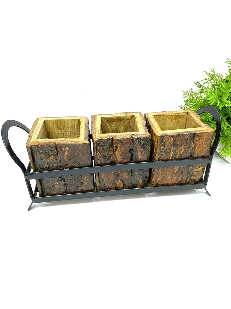 Cutlery Holder Dinning Table Accessories Kitchen Raw Finish From Tamrapatra