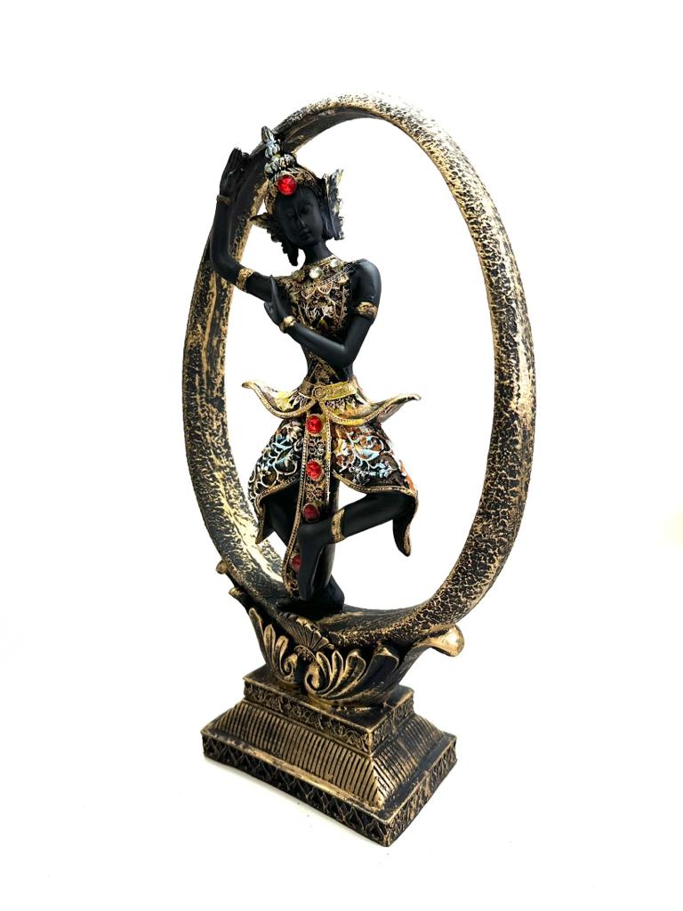 Dancing Figurine Table Décor Modern Lifestyle Artistic Collection From Tamrapatra