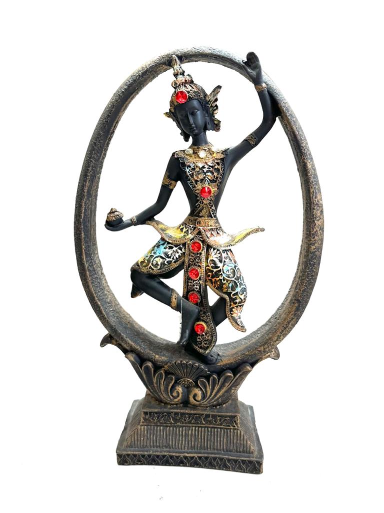 Dancing Figurine Table Décor Modern Lifestyle Artistic Collection From Tamrapatra
