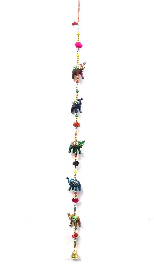 Danglers Traditional Hangings Elephant Peacock Ganesh Parrot From Tamrapatra