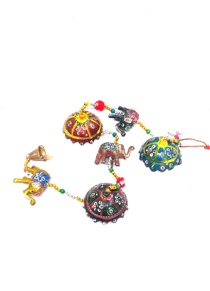 Danglers Elephant Ganesh Decoration Artistic Handmade In India By Tamrapatra