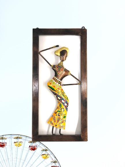Long Wall Décor Dancing Lady Spruce Up Your Walls & Pillars By Tamrapatra