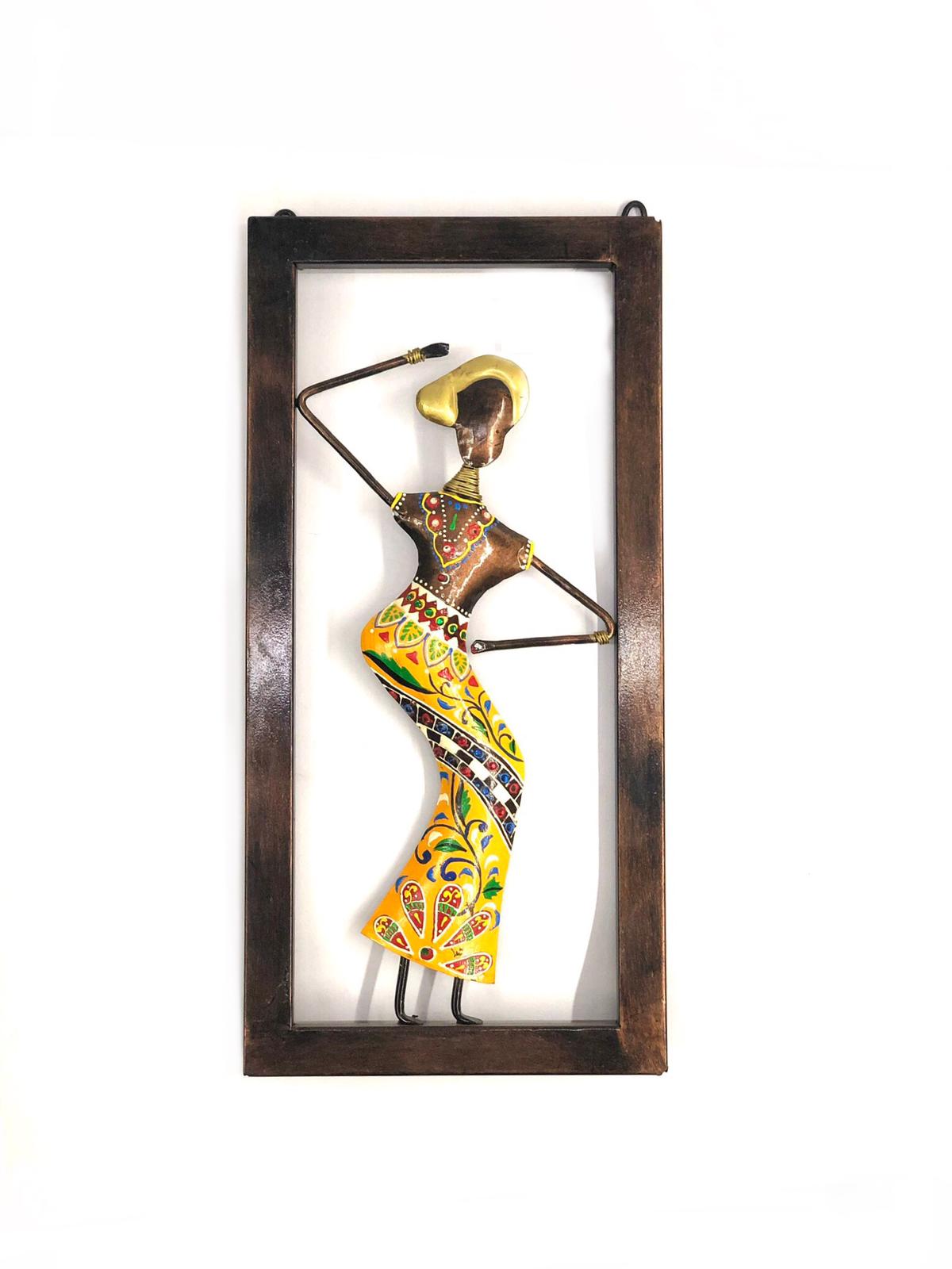Long Wall Décor Dancing Lady Spruce Up Your Walls & Pillars By Tamrapatra