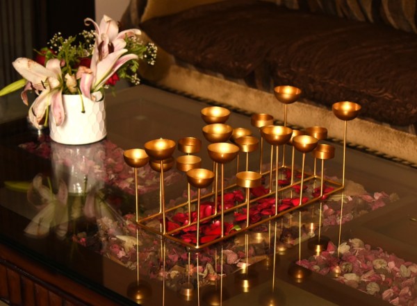 21 Tealights On Stand Exclusive Lightings Décor Modern Arts From Tamrapatra