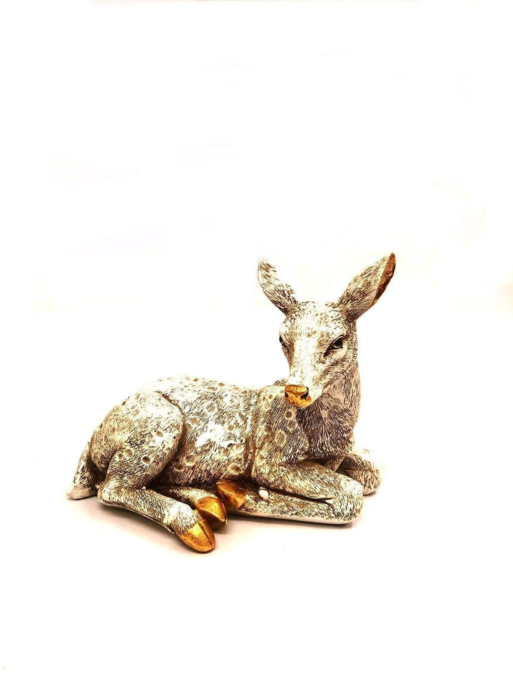 Doe Made From The Art Of Resin Animal Figurines Series Collectible From Tamrapatra