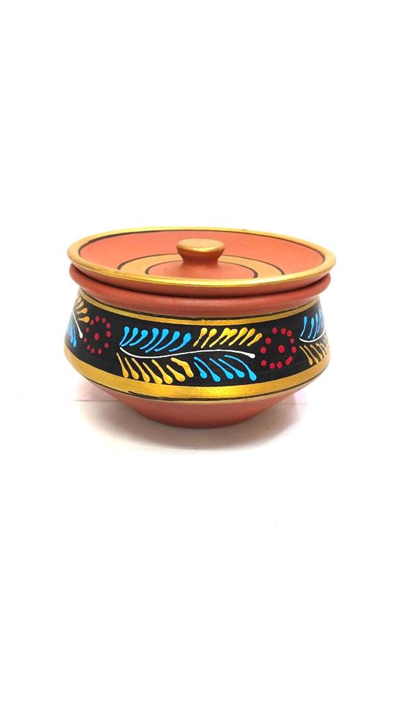 Degchi Cooking Pots Hand Painted In New Variety & Sizes Only At Tamrapatra