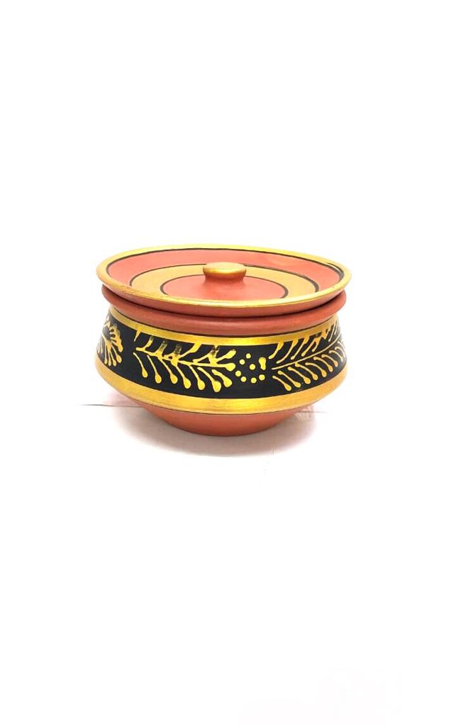 Degchi Cooking Pots Hand Painted In New Variety & Sizes Only At Tamrapatra