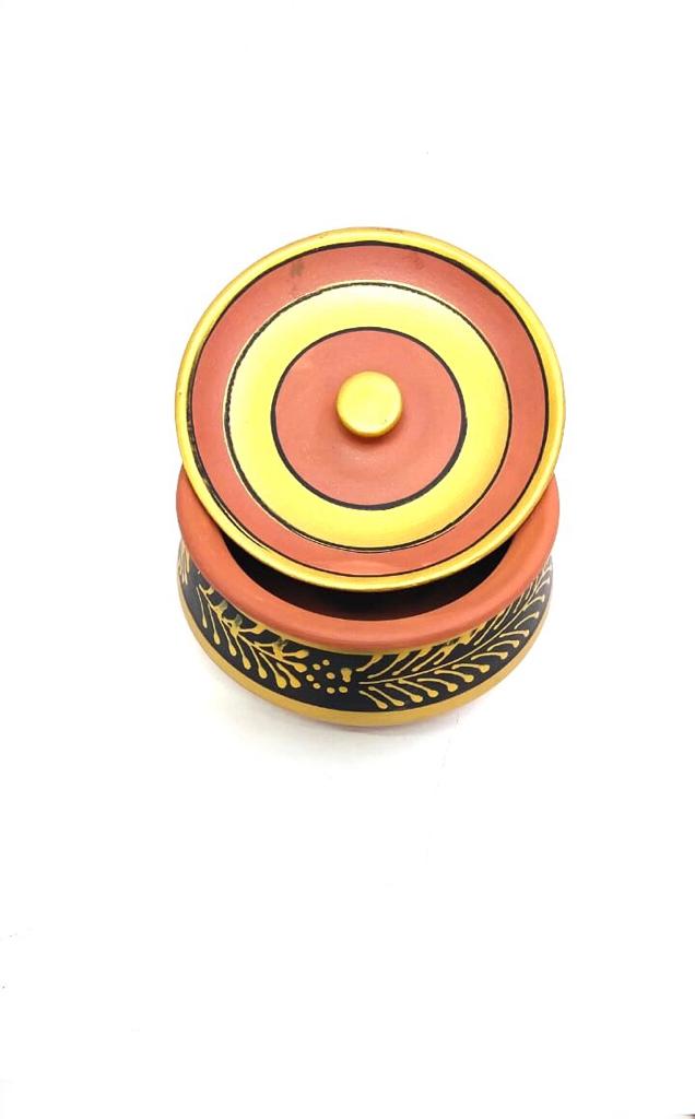 Degchi Cooking Pots Hand Painted In New Variety & Sizes Only At Tamrapatra