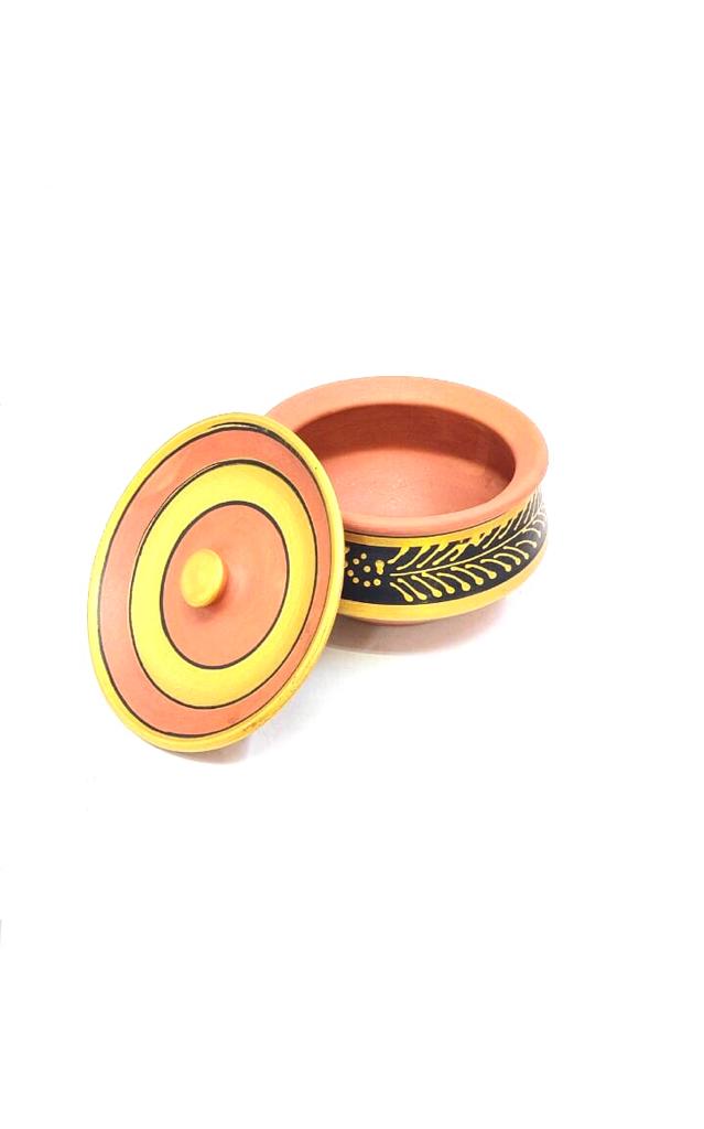 Degchi Cooking Pots Hand Painted In New Variety & Sizes Only At Tamrapatra