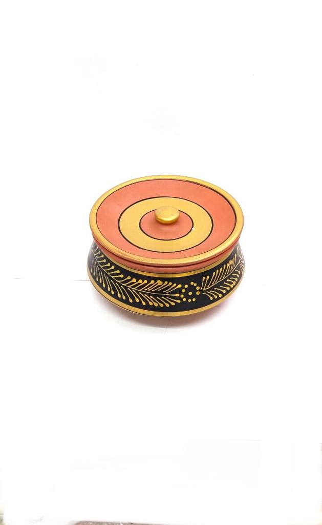 Degchi Cooking Pots Hand Painted In New Variety & Sizes Only At Tamrapatra