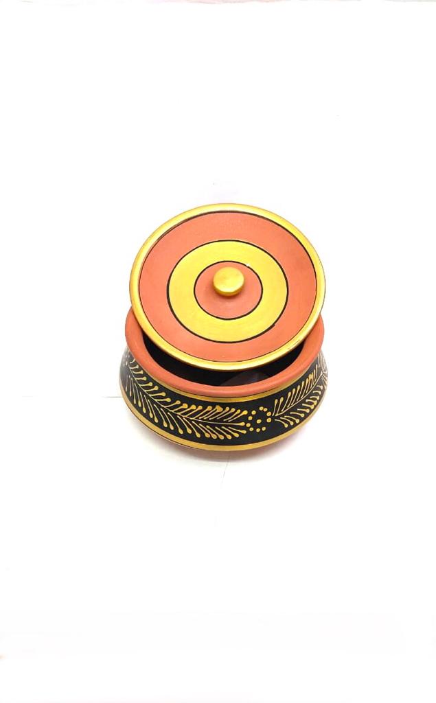 Degchi Cooking Pots Hand Painted In New Variety & Sizes Only At Tamrapatra