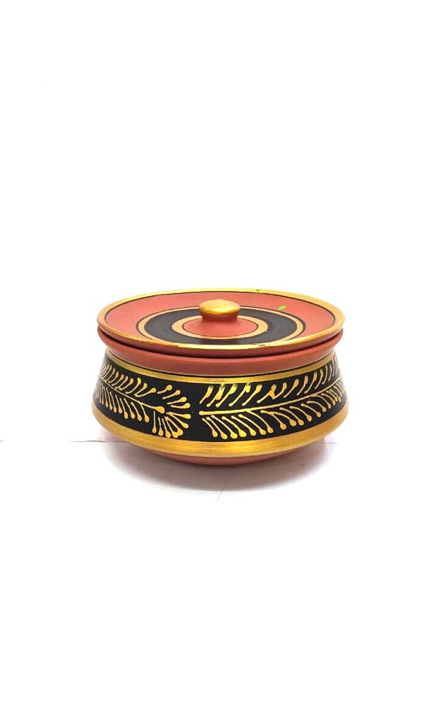 Degchi Cooking Pots Hand Painted In New Variety & Sizes Only At Tamrapatra