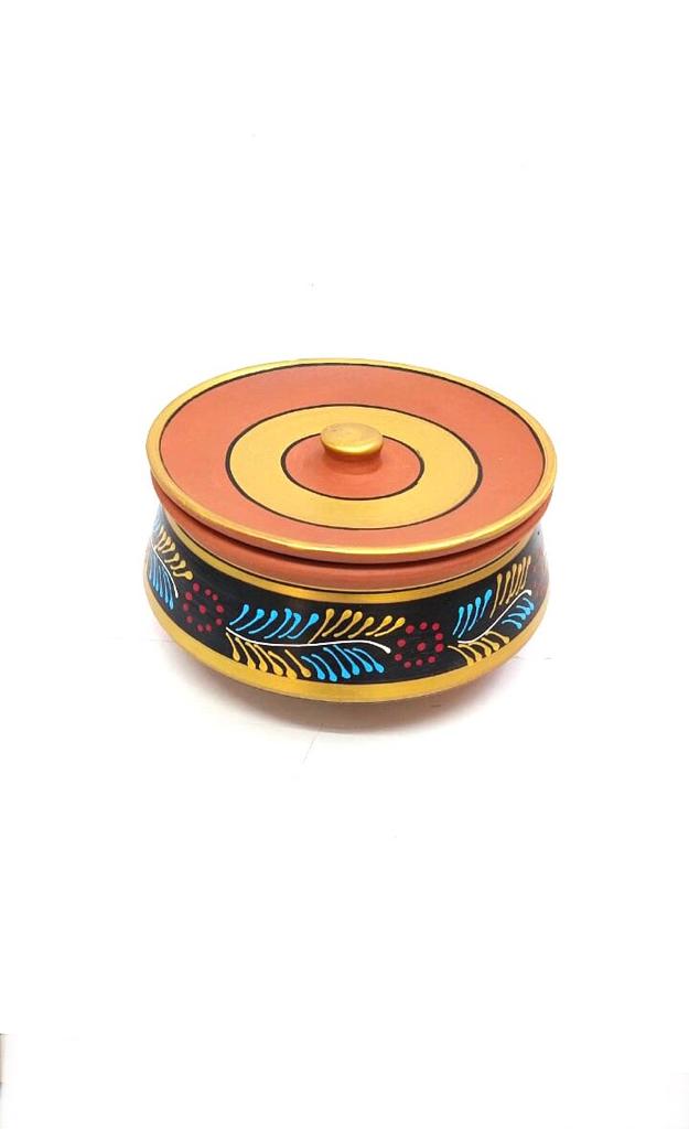 Degchi Cooking Pots Hand Painted In New Variety & Sizes Only At Tamrapatra