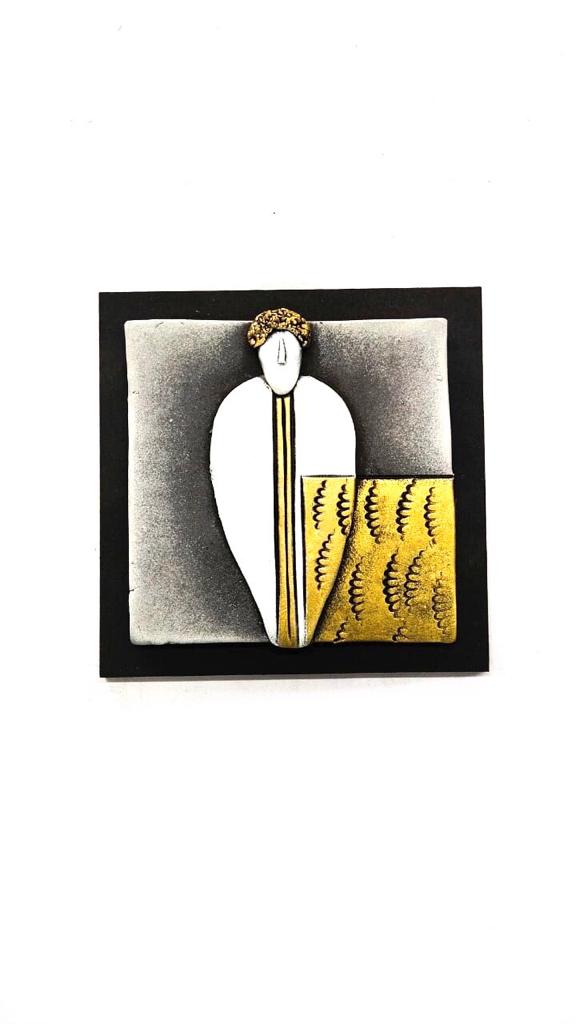 Human Sculptures Abstract Interior Designer Choice Handcrafted Set Of 4 Tamrapatra