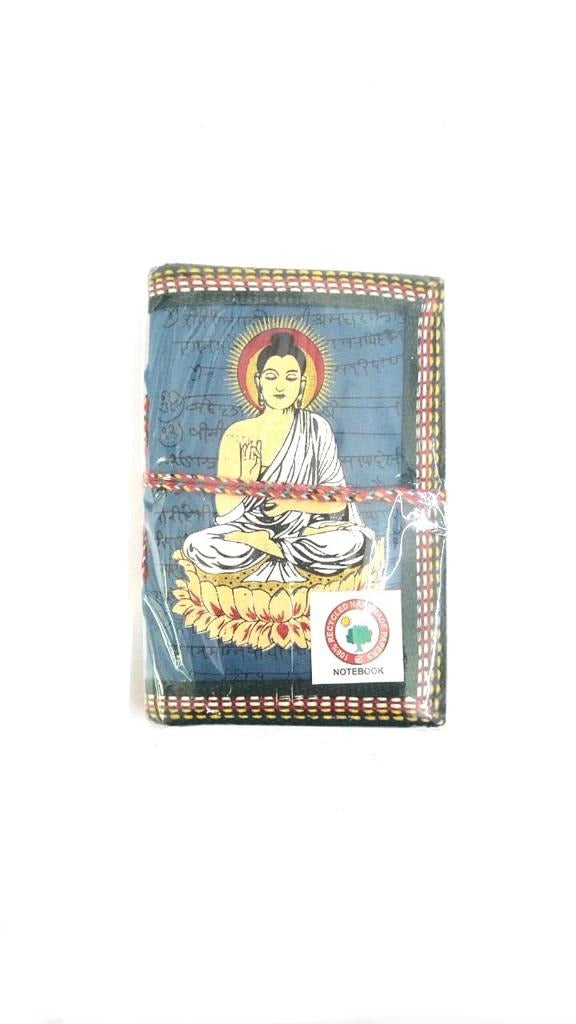 Buddha Diary Blue Shade With Recycled Paper Extraordinary Design Tamrapatra