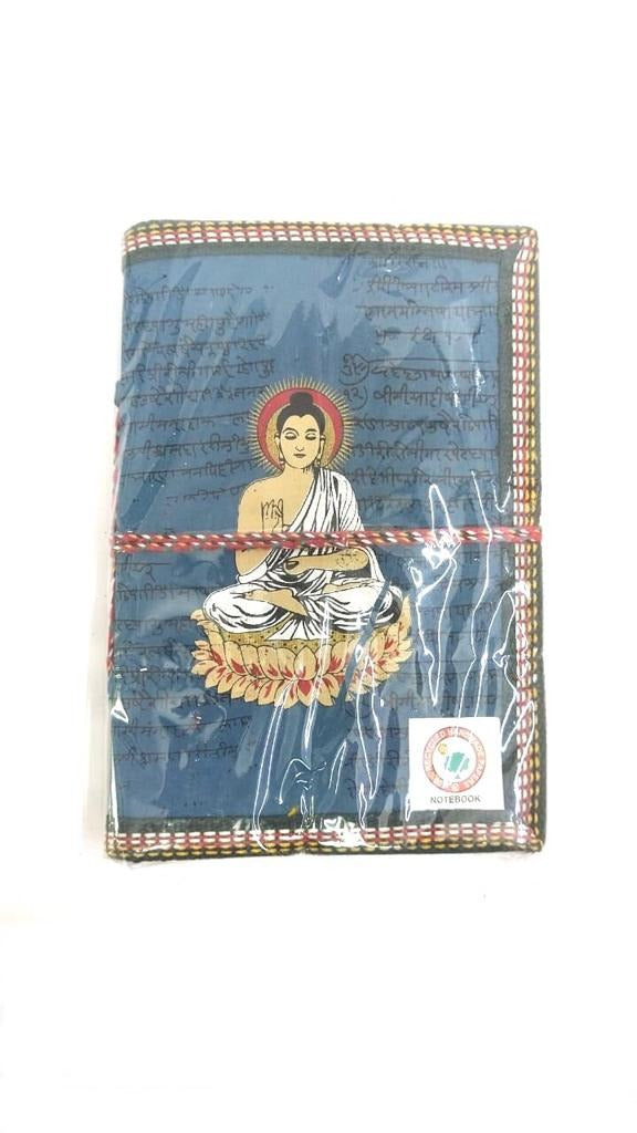 Buddha Diary Blue Shade With Recycled Paper Extraordinary Design Tamrapatra