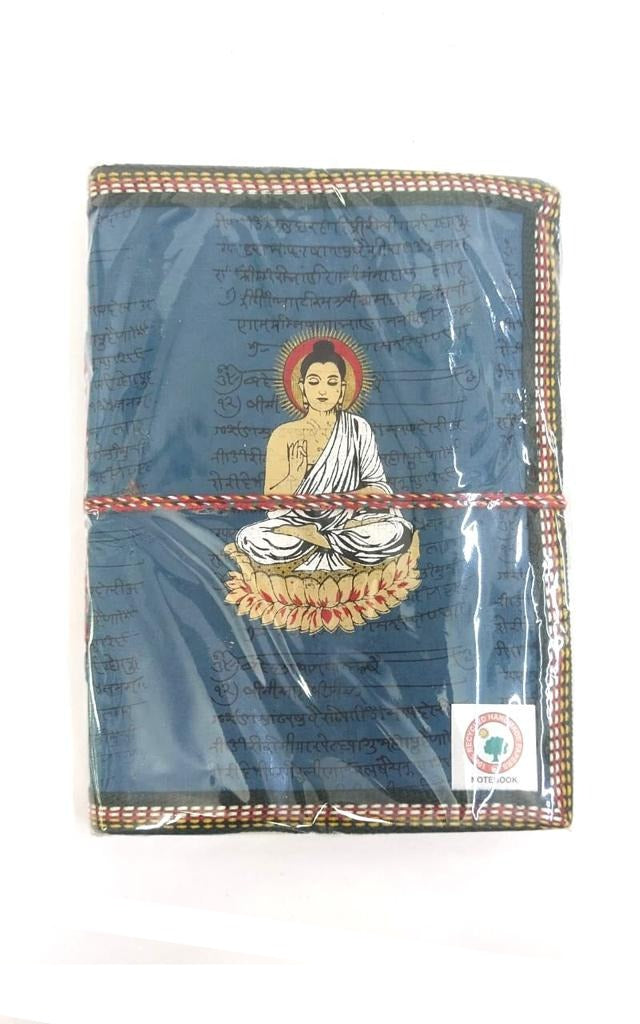 Buddha Diary Blue Shade With Recycled Paper Extraordinary Design Tamrapatra