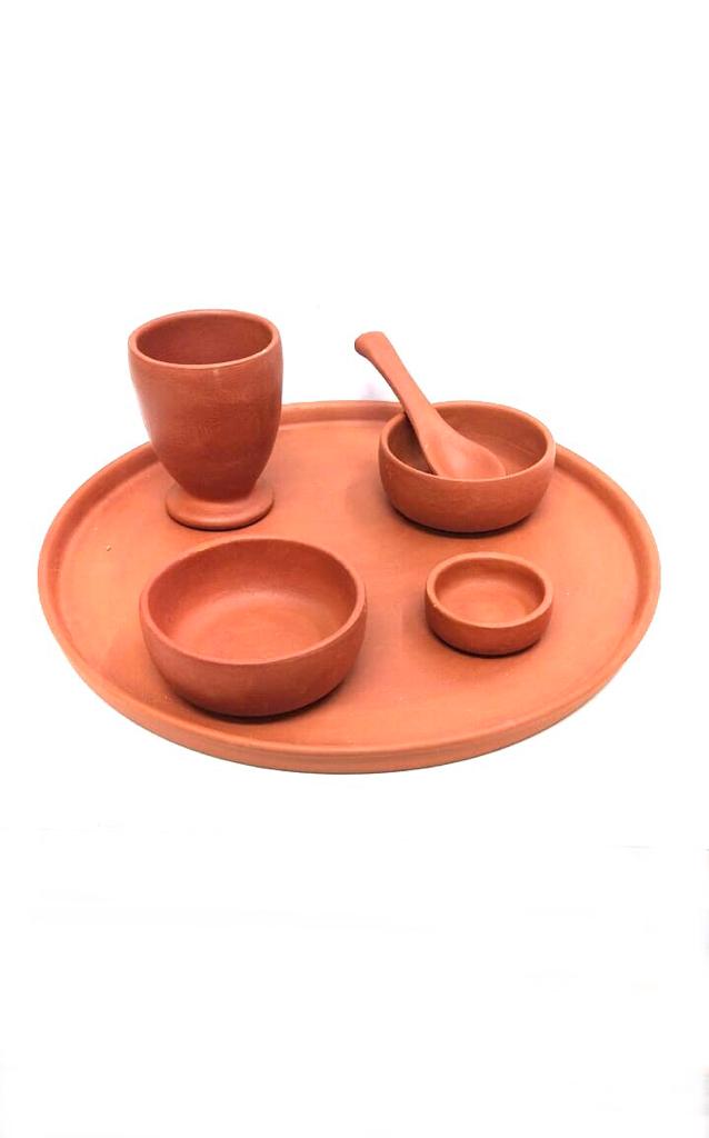 Exclusive Lunch & Dinner Thali For Home Use Perfect Gifting From Tamrapatra - Tamrapatra