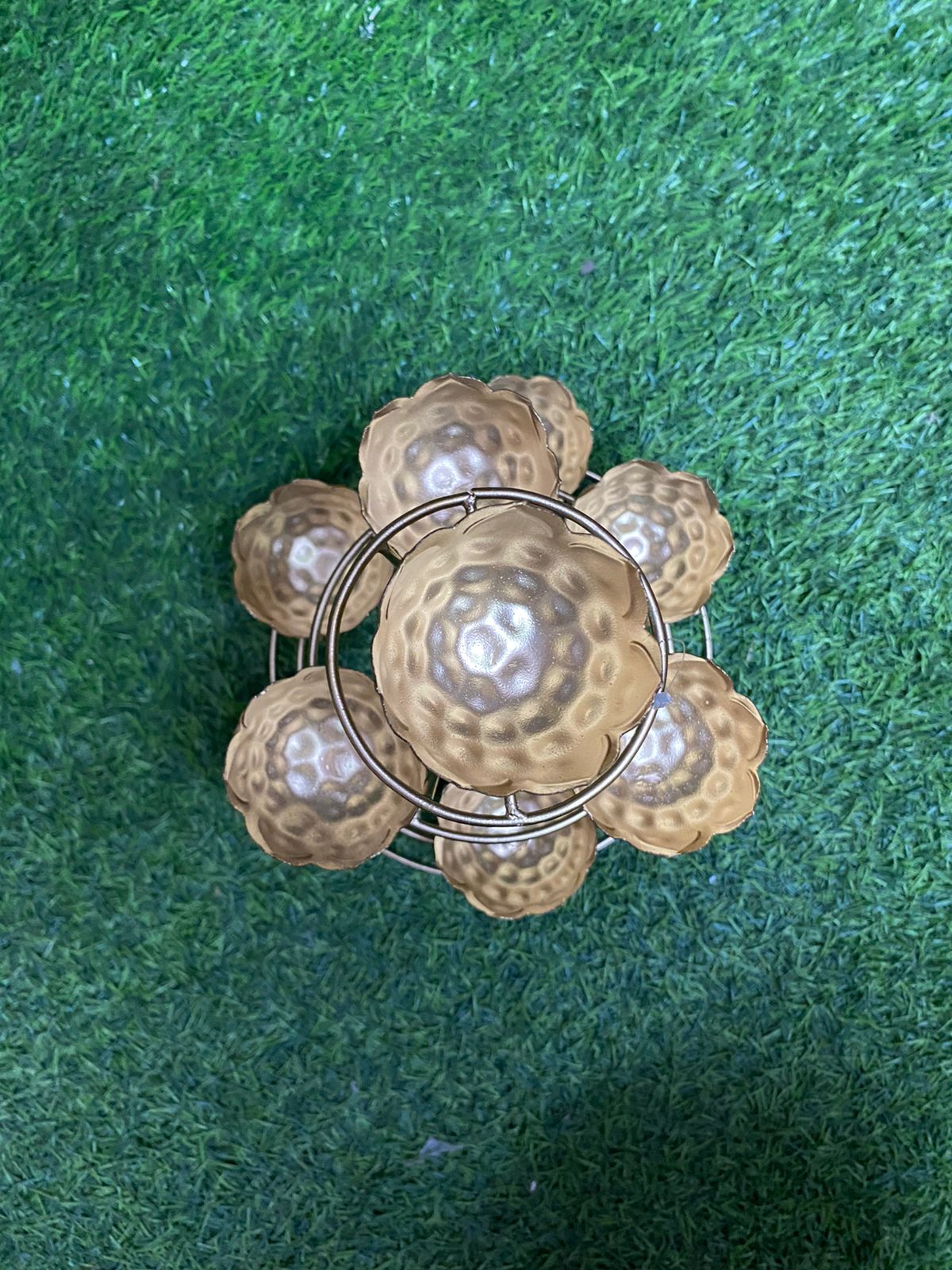 Diya Decoration Lightings Spiral Handcrafted Metal Art & Crafts From Tamrapatra