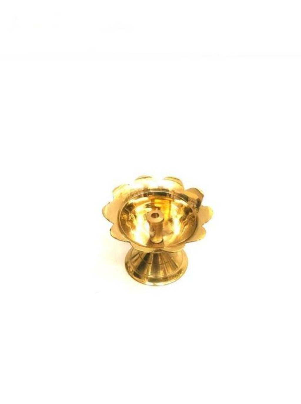 Brass Diyas Cup Pyali Style For Arti Prayer Religious For Temple Tamrapatra