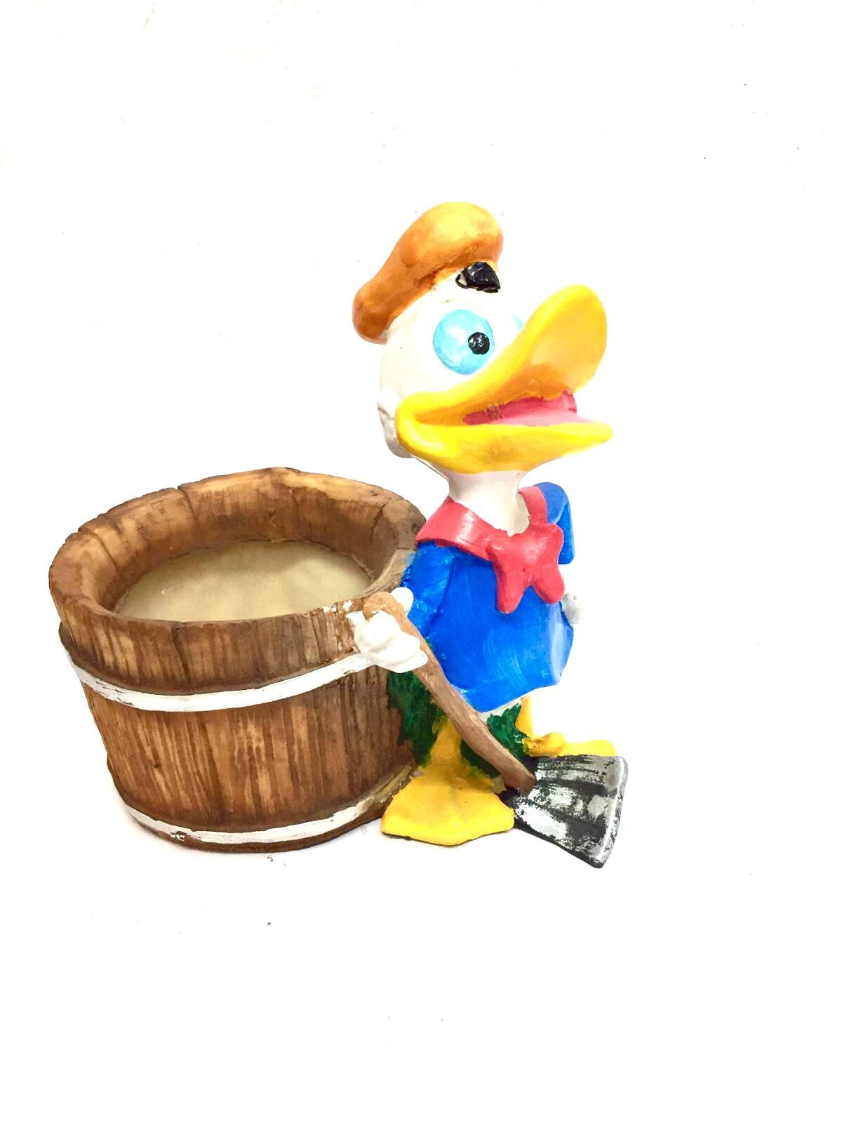 Donald Duck Planter Kids Friendly Gifts Cartoon Designs Artwork Tamrapatra