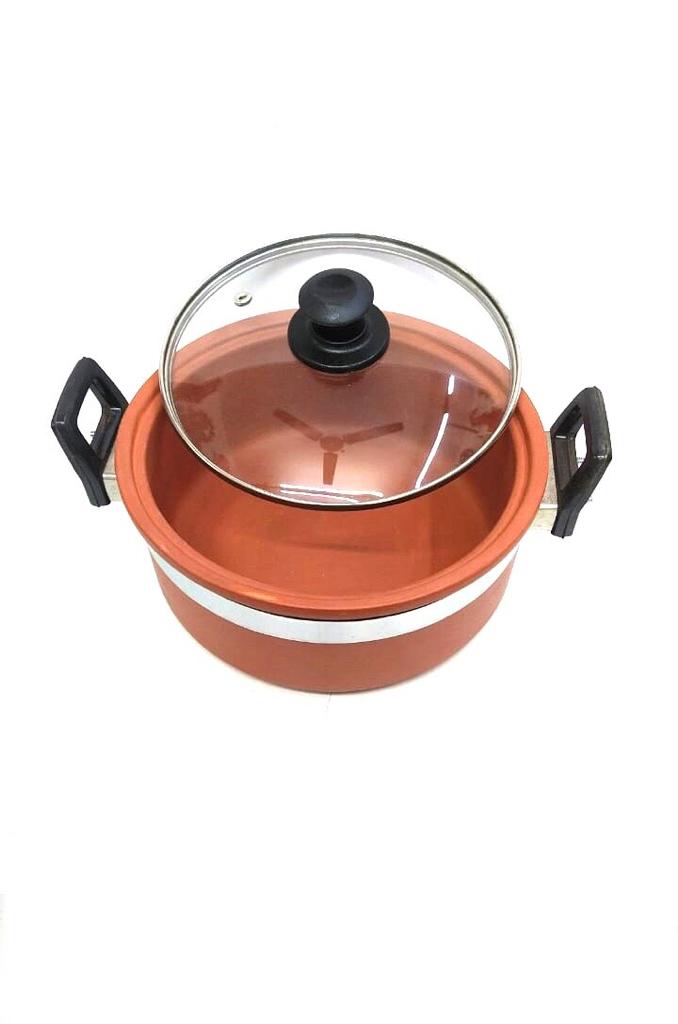 Donga With Glass Lid Handcrafted Terracotta Cooking Pots From Tamrapatra