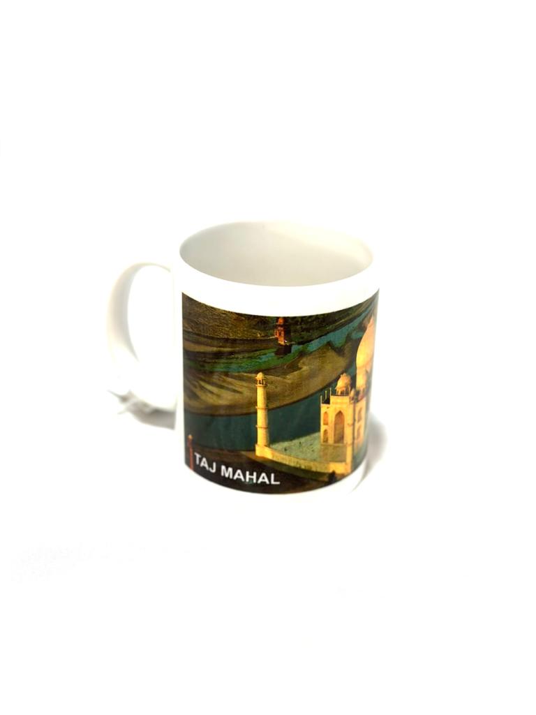 Taj Mahal Agra Cups Souvenir Drinking Designer Fancy Art Exclusively By Tamrapatra