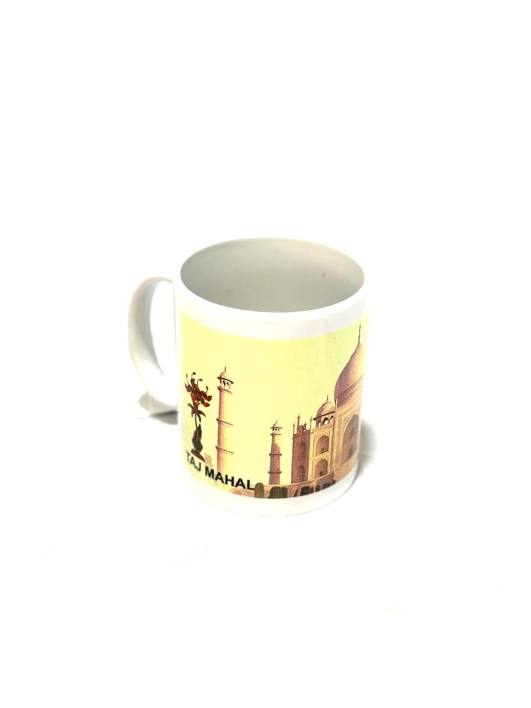 Taj Mahal Agra Cups Souvenir Drinking Designer Fancy Art Exclusively By Tamrapatra
