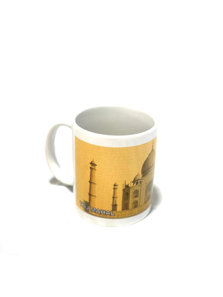 Taj Mahal Agra Cups Souvenir Drinking Designer Fancy Art Exclusively By Tamrapatra