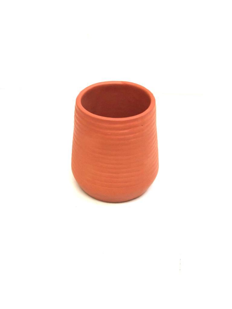 Earthen Creations Line Kulhad Pen Stand Cups Exclusive Utility By Tamrapatra