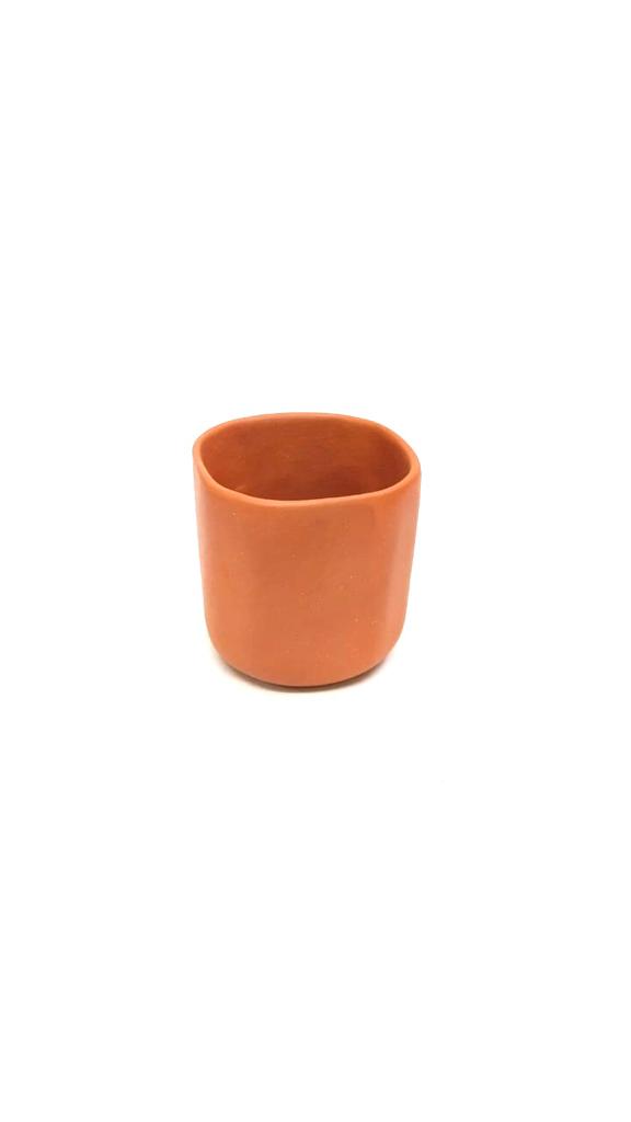 Glass Set Of 6 Terracotta Drinking Beverages Dinning Kitchen From Tamrapatra