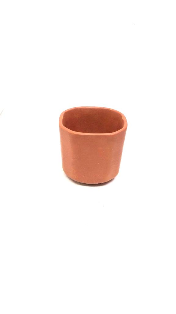 Glass Set Of 6 Terracotta Drinking Beverages Dinning Kitchen From Tamrapatra