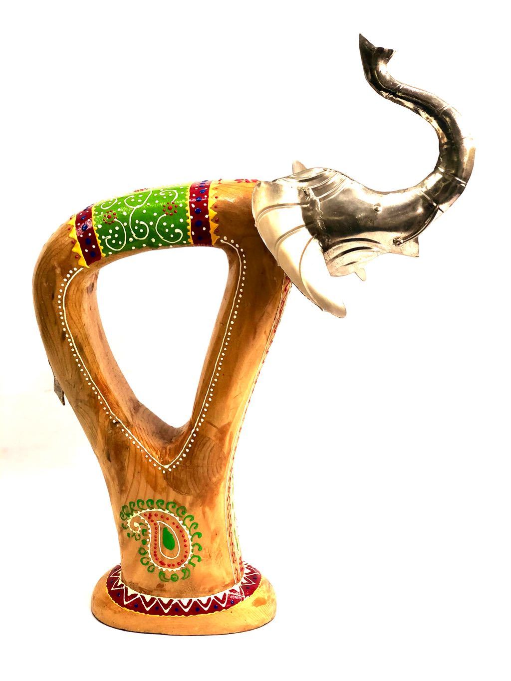 Unique Angular Shaped Elephant Living Space & Gifting Ideas By Tamrapatra - Tanariri Hastakala