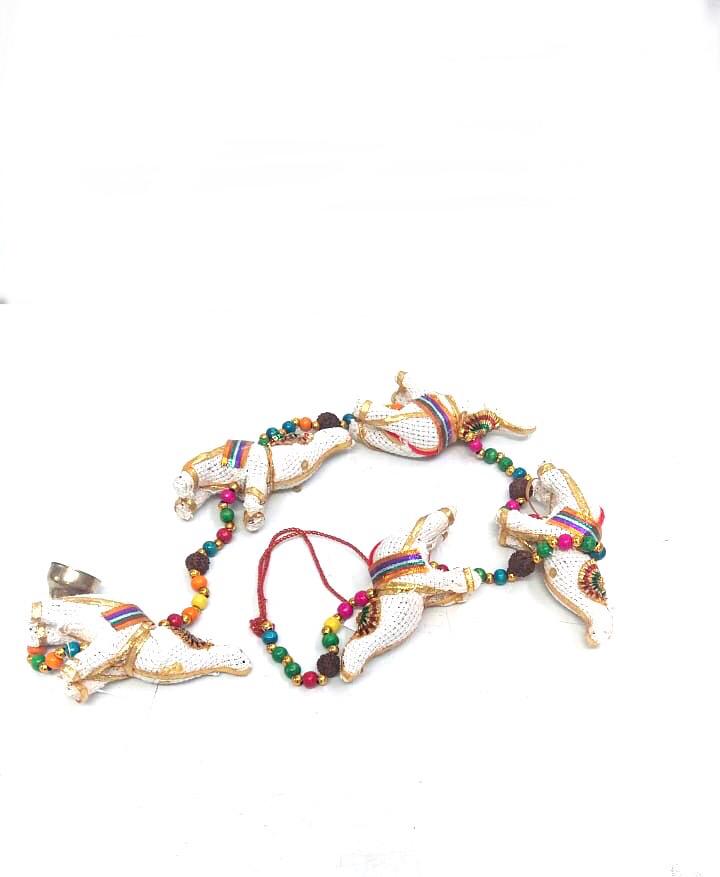 Elephant Danglers Traditional Indian Art For Home Decorations Gifts By Tamrapatra