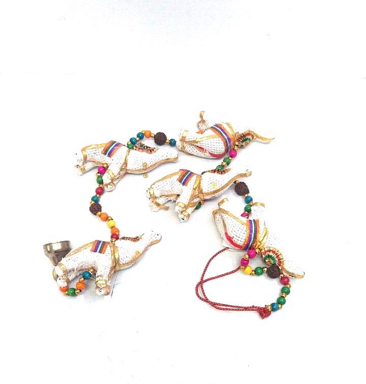 Elephant Danglers Traditional Indian Art For Home Decorations Gifts By Tamrapatra