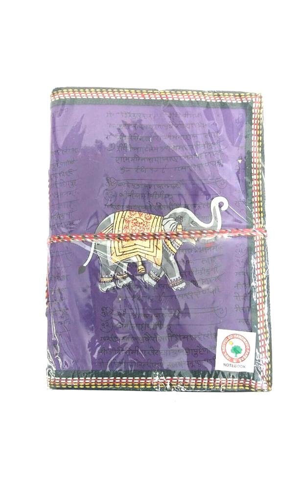 Purple Shade Elephant Designer Notebook Personal Gifting Ideas From Tamrapatra