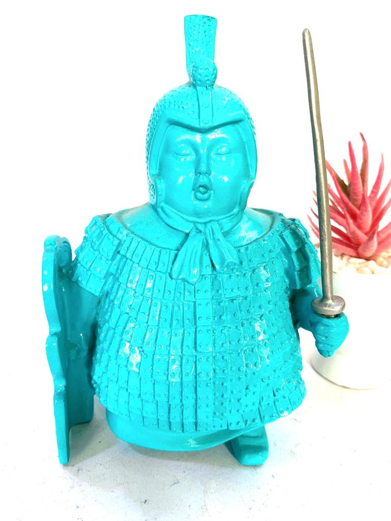 Modern Asian Warriors Soldiers Pair Set Of 2 Home Office Décor By Tamrapatra