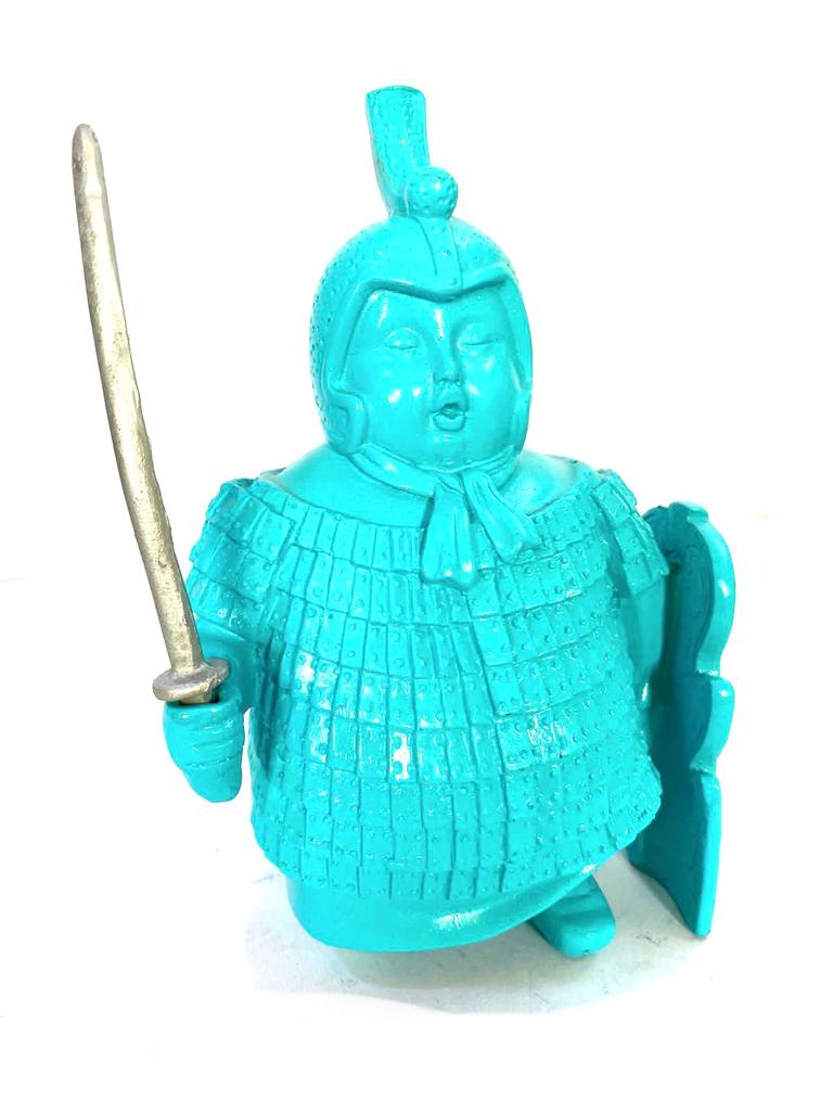 Modern Asian Warriors Soldiers Pair Set Of 2 Home Office Décor By Tamrapatra