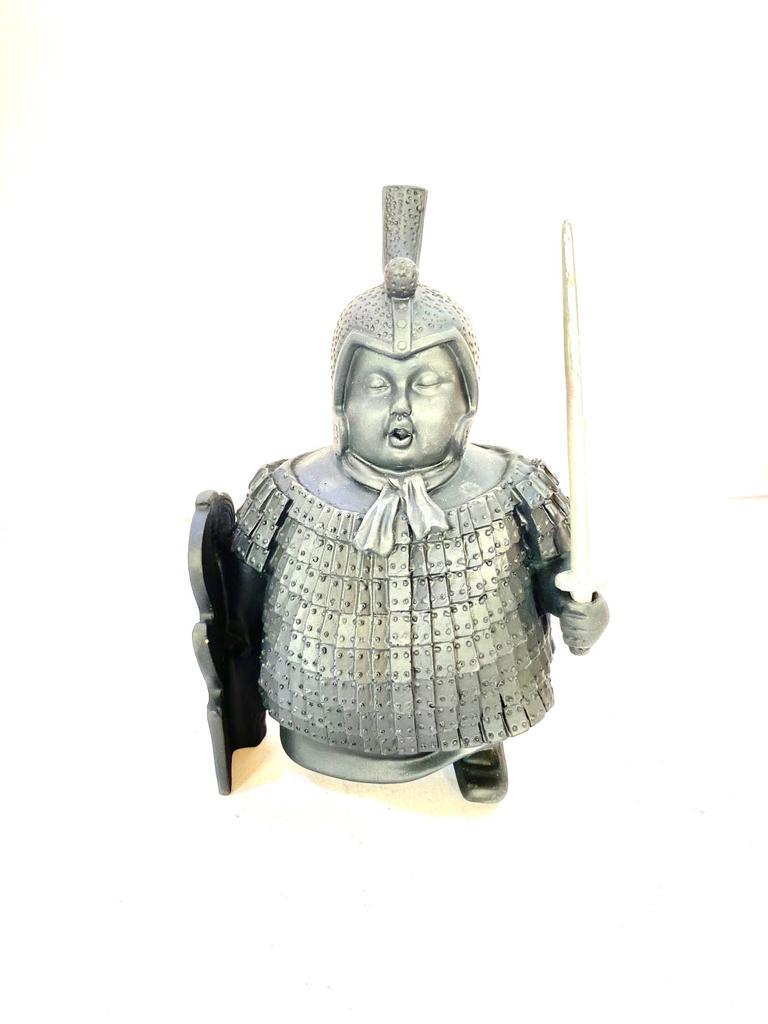 Modern Asian Warriors Soldiers Pair Set Of 2 Home Office Décor By Tamrapatra